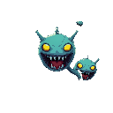 scary dangerous space invaders monster 