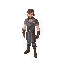 man character like alundra hero