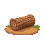 a oak wood log
