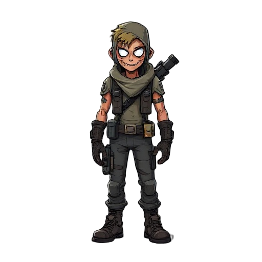 post-apocalyptic character