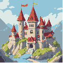 europe castle tiles