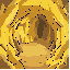 wall angular yellow cave topdown