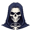 fantasy skeleton based on death of castlevania: symphony of the night