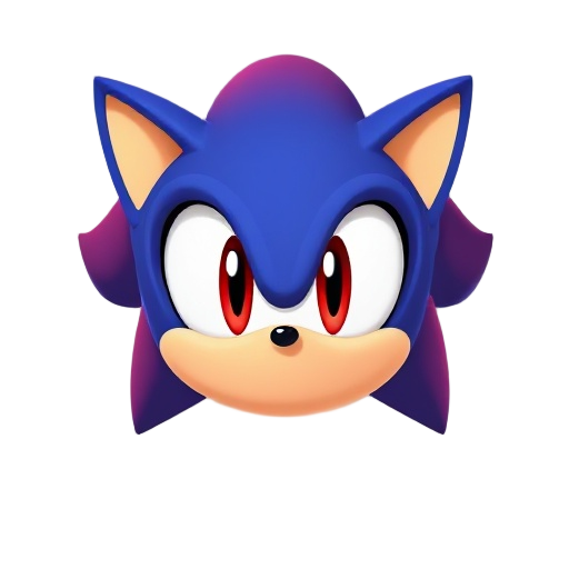 sonic de olhos pretos pupilas vermelha com sangue