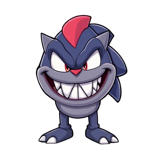 sonic smile macabro  monstro