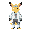 custom pokemon sprite based on science element
