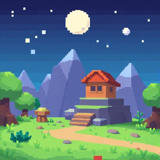 pixel background