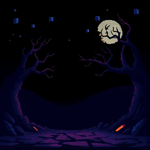 pixel background dark colours