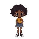 realistic 80s black girl teen