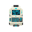 futuristic computer . no outline no shading