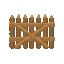 wooden barricade . no outline no shading
