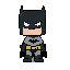 batman head , square form ( only head without body, no body)