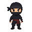 ninja (big head style) 