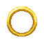 gold ring. perfect circle .no outline 