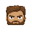 starwars man head ( square form ) only head no body