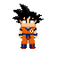 goku head ( square form )only head without body