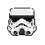 starwars head ( square form ) only head no body