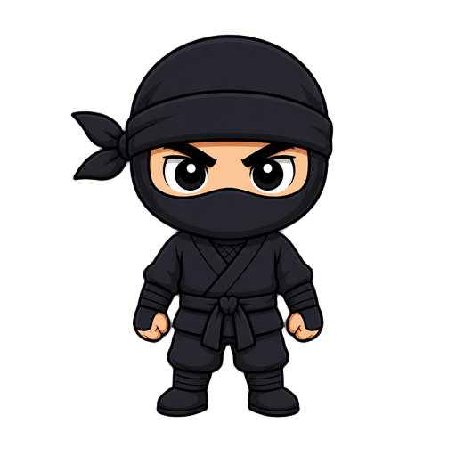 ninja (big head style) 