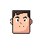 superman head ( square form )only head without body