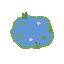 water mat . no outline no shading