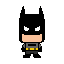 batman head , square form ( only head without body, no body)