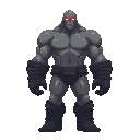 a basic titan from snk. full body. no outline 