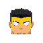 invincible head ( square form )only head without body, no body