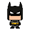 batman head , square form ( only head, no body)