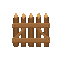 wooden barricade . no outline no shading