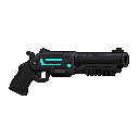 futuriste black shotgun , side view