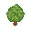 tree  . no outline no shading
