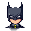 batman head , square form ( only head no body)