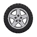 car wheel( only the wheel )