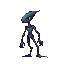 alien , side view right. no outline 