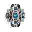 futuristic engine . no outline no shading