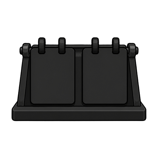 pingpong black score board , but dont add score on it 