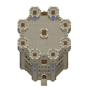tower ( medieval )big .no outline. flat color no shading