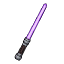 lightsaber, purple 