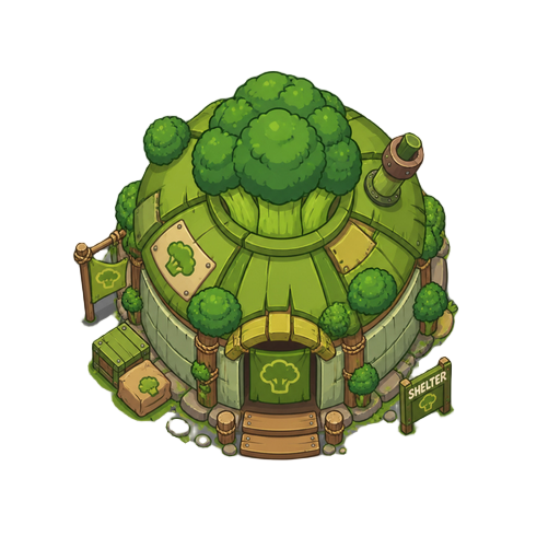 brocoli city´s shelter
