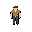 um personagem homem simples, sem equipamentos, inspirado em runescape.