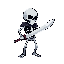skeleton with sword