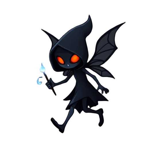 walking dark evil fairy wisp
