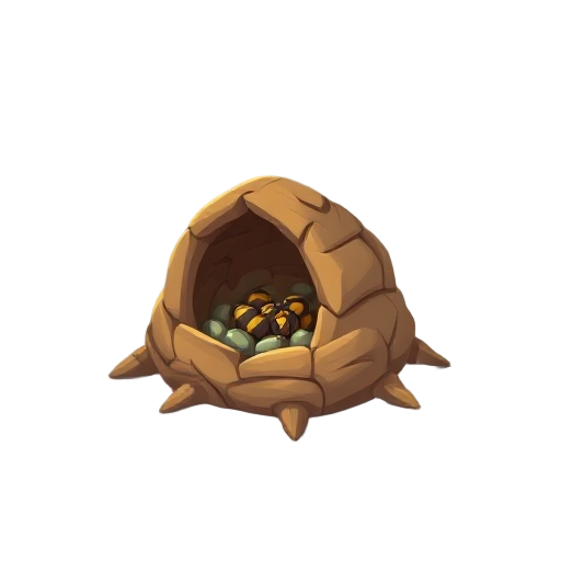 make a wasp nest for 2d game