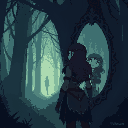 "'i can’t help you,' you say, regret heavy in your voice. lira nods, disappointment clear. she turns away, vanishing into the forest. the mirror reflects her departure, deepening your isolation."