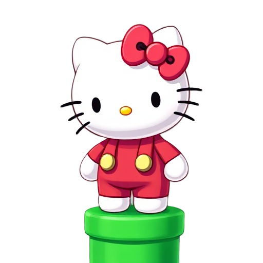 hello kitty mario bros