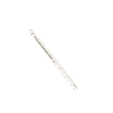 a pair of white chopsticks with some kind of green and red asian writing on them