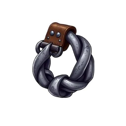 "twisted metal buckler, unnatural contorted metal, leather grip on back"