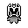 this is the head part of the character. make a sprite with this head part rotating leftward with respect to 3d.