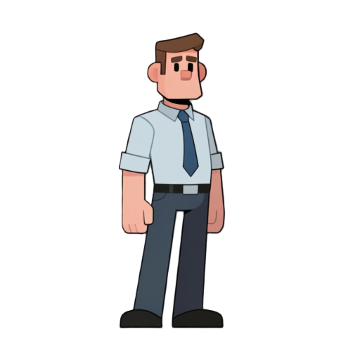 a man from an office 