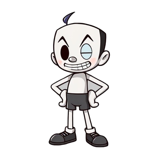 crie uma vela com corpo de castiçal com pernas e braços pegando como referência o estilo de cuphead com foco na chama expressiva
